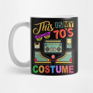 This Is My 70s Costume 70s party lover girls kids Mug